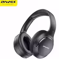 هدفون بلوتوثی آوی دارای قابلیت اتصال با جک 3.5 میلی متری AWEI کد کالا AT2 ANC