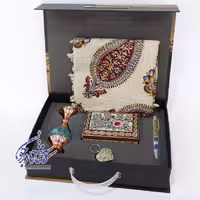 باکس هدیه فیروزه کوبی، قلمکار، جعبه خاتم و گلدان فیروزه