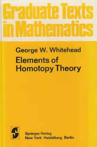خرید و دانلود نسخه کامل کتاب Elements of homotopy theory