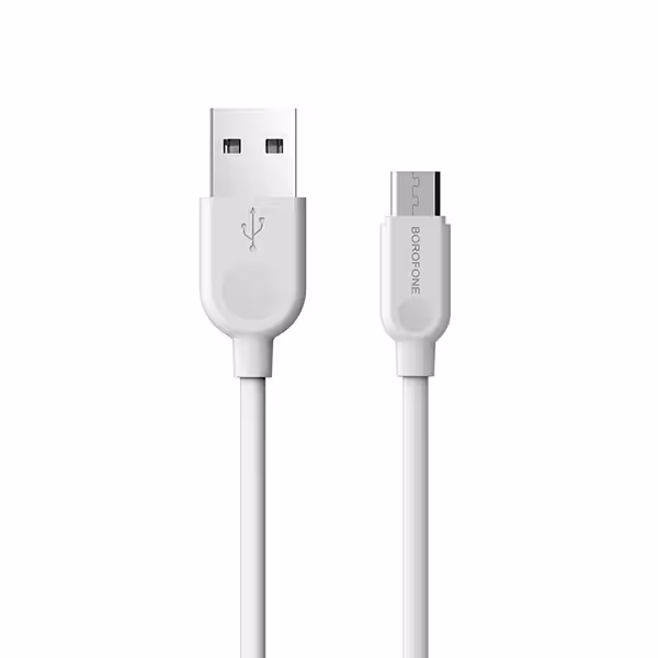 کابل تبدیل USB به MicroUSB بروفون مدل BX14 طول 1 متر