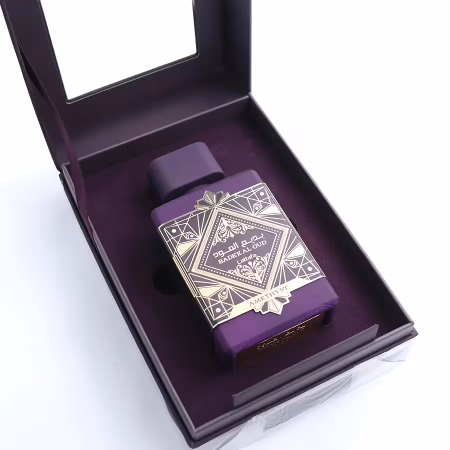 ادکلن لطافه بدیع العود آمتیست بنفش اصلی Lattafa BADEE Al Oud AMETHYST حجم 100میل 91884