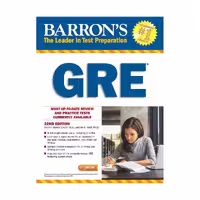 کتاب Barron's GRE (22nd Edition) CD برای آزمون Gre