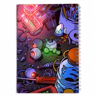 دفتر مشق کارتونی