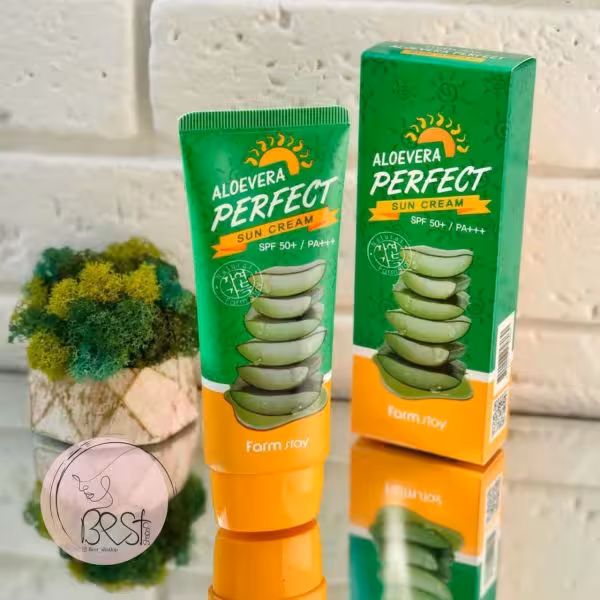ضدآفتاب فیزیکی آلوئه‌ورا (ضدالتهاب) برند فارم استی