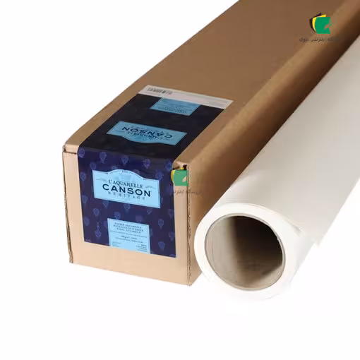 رول مقوا آبرنگ کانسون 300 گرم 100 درصد کتان مدل heritage راف