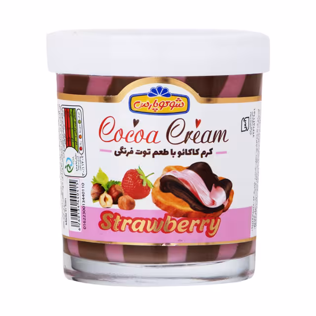 شکلات صبحانه شوکوپارس با طعم توت فرنگی 200 گرمی