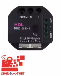 دیمر 1 کانال 1 آمپر  Flush-mounted Mosfe برند HDL