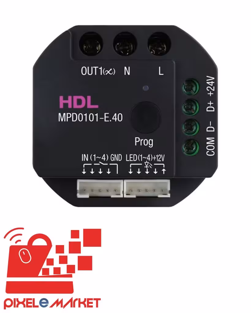 دیمر 1 کانال 1 آمپر Flush-mounted Mosfe برند HDL