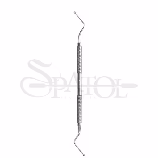 کورت قاشقی شماره 1 Spoon Surgical Curette Fig.1 دنتال دیوایس Dental Devices