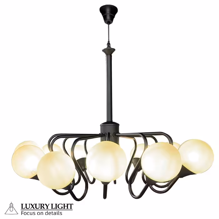 لوستر مدرن ژاله حباب خور