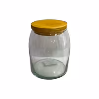 بانکه رزيتا با درب چوبي ارتفاع 10 قطر دهانه 6 سانت