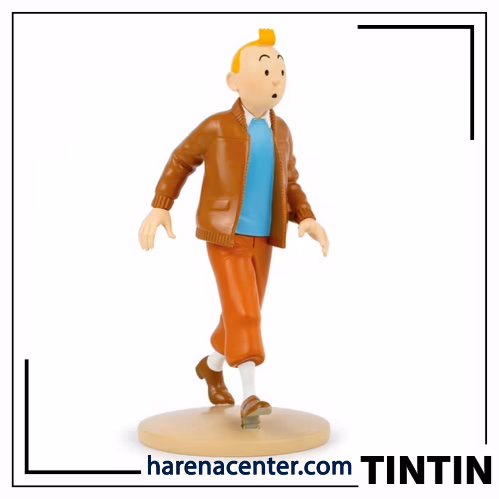 تن تن در حال پیاده روی