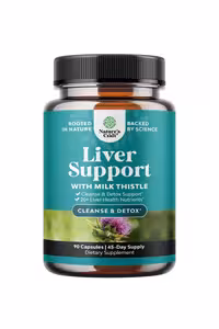 کپسول گیاهی خار مریم Natures Craft - بسته 90 عددی