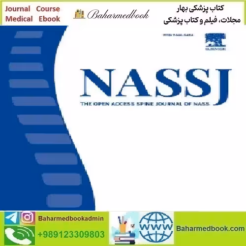North American Spine Society Journal NASSJ Volume 5 to 8 202