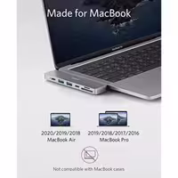 هاب 7 پورت USB-C انکر مدل A8371 مخصوص مک بوک