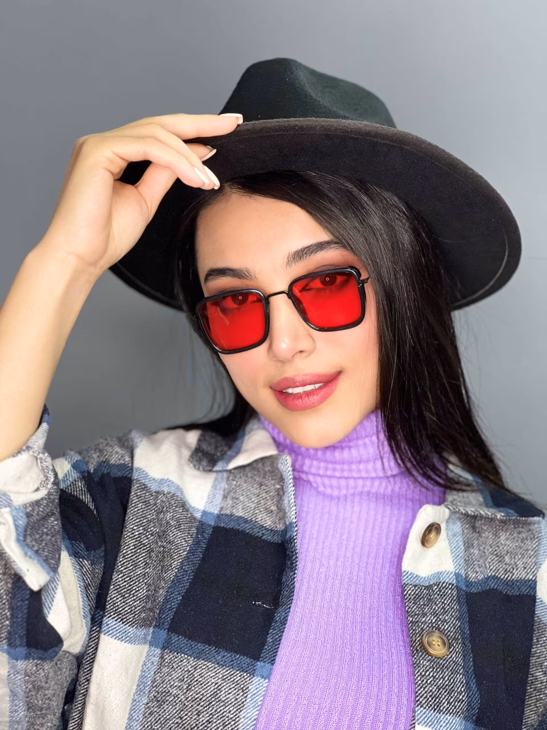 عینک دودی زنانه اسپرت یووی400 اورجینال