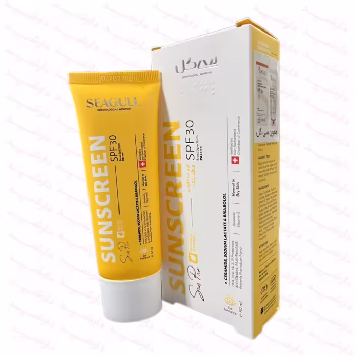 کرم ضد آفتاب سی گل SPF 30 رنگ بژ روشن مناسب پوست مختلط تا چرب 50 میلی لیتر