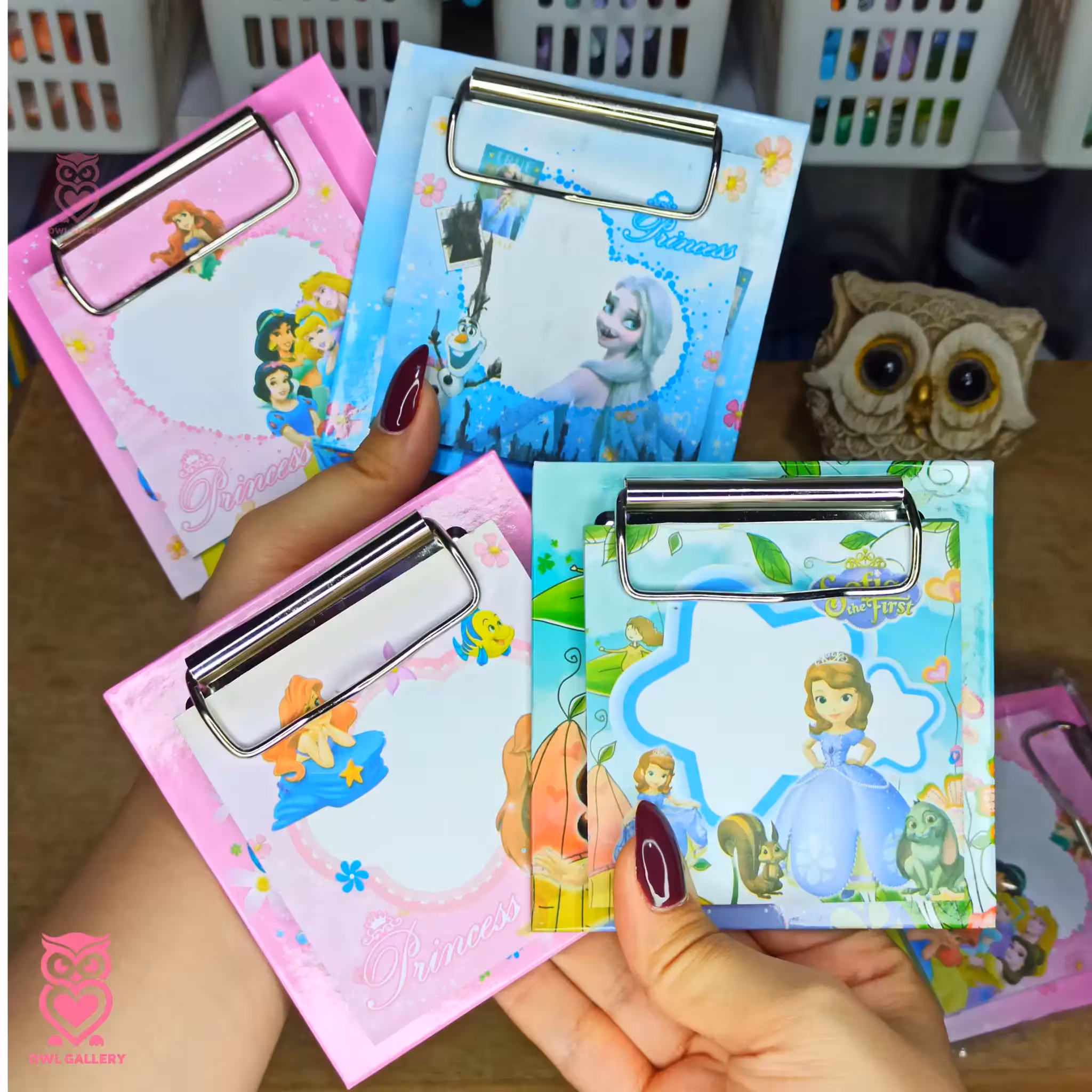 کاغذ یادداشت (نوت پد) تخته شاسی دار دخترانه