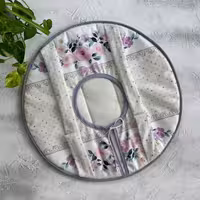 کاور قابلمه مخمل سایز 45 کارولین - طرح 27