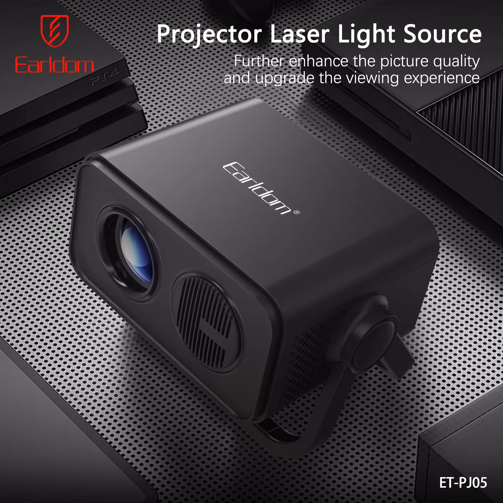 ویدئو پروژکتور 4K ارلدام مدل PJ05