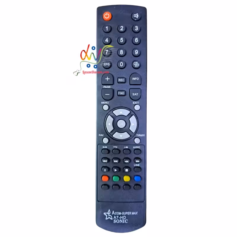 کنترل رسیور سونیک A7-HD