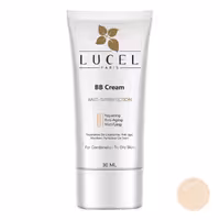 BB کرم لوسل فاقد چربی رنگ مدیوم LUCEL BB CREAM ANTI -INPERFECTION FOR OILY TO COMBINATION