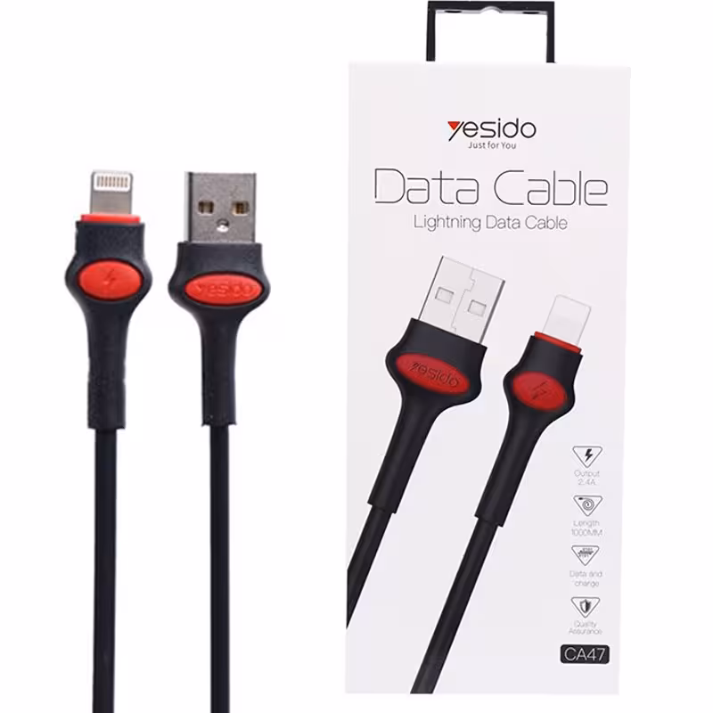 کابل لایتنینگ یسیدو YESIDO CA47 طول 1 متر 