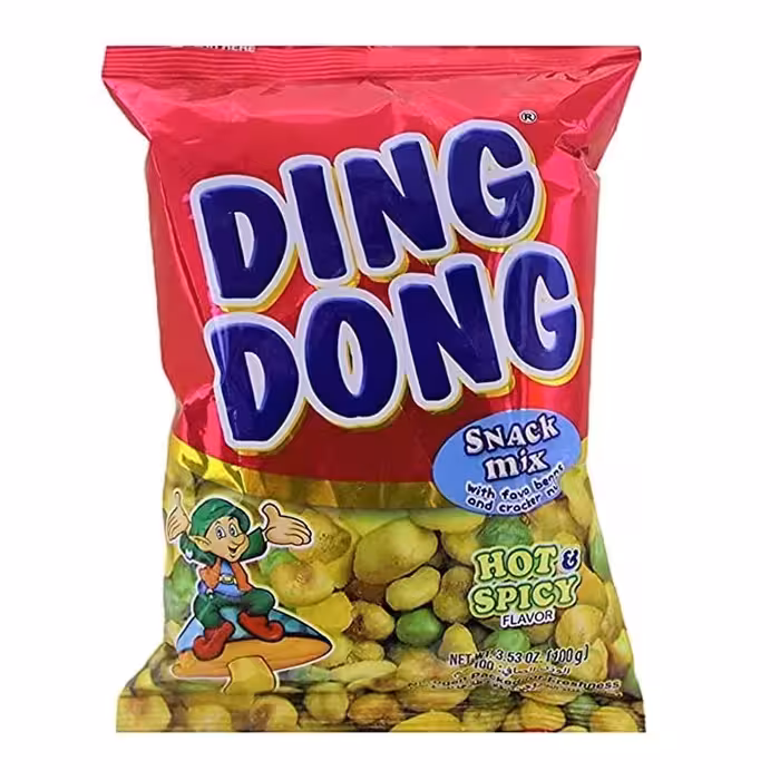 آجیل مخلوط دینگ دونگ فلفلی و تند 100 گرم