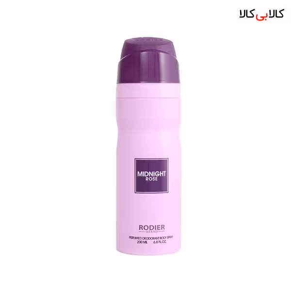 اسپری بدن رودیر میدنایت رز زنانه حجم 200 میلی لیتر