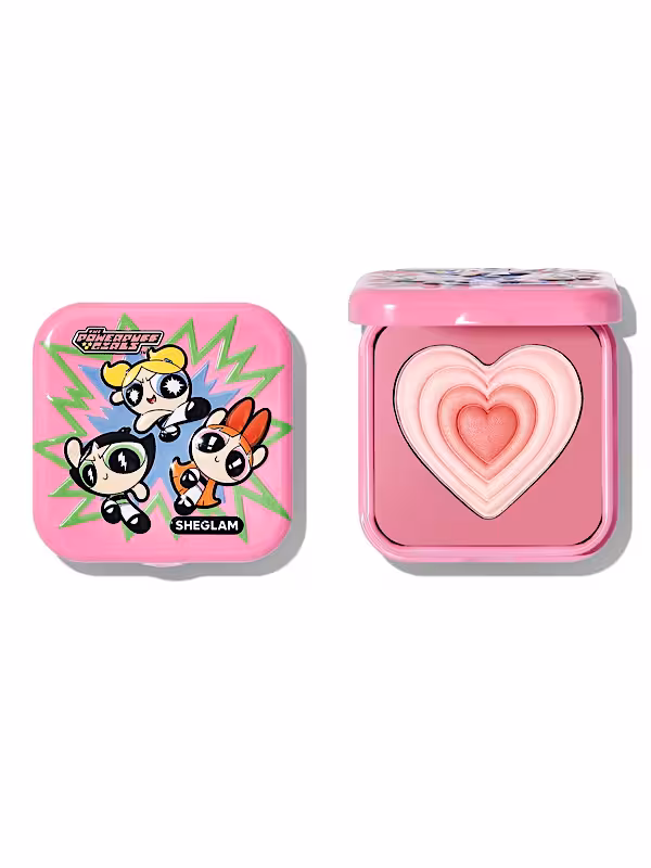 رژگونه براق Tough Love از کلکسیون Powerpuff Girls  مدل Utonium شیگلم SHEGLAM