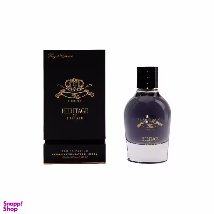 ادوپرفیوم مردانه Heritage مدل Royal Essence Black