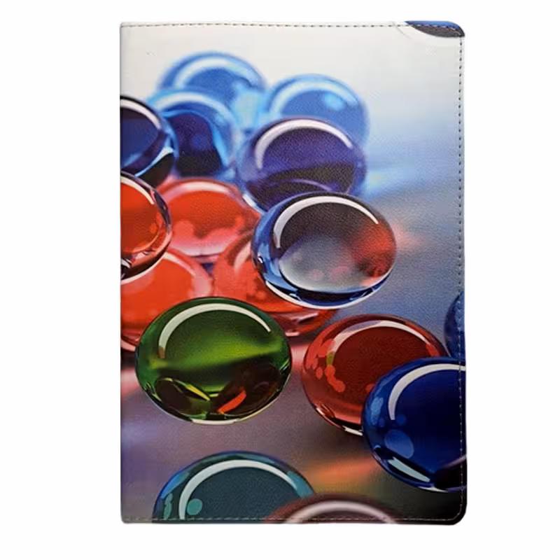 کیف طرحدار (با قاب اصلی) تیله رنگی | تبلت سامسونگ Tab A8 (X200-X205)