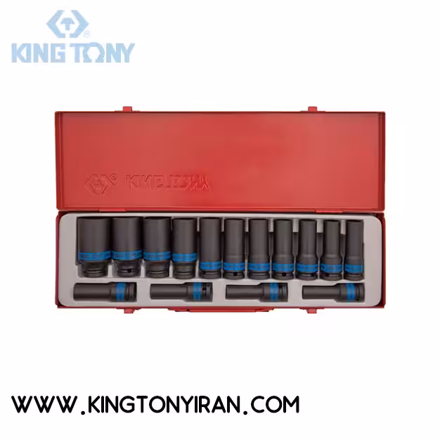 ست بکس میلیمتر بلند فشار قوی 1/2 درایو (32 -10) کینگ تونی