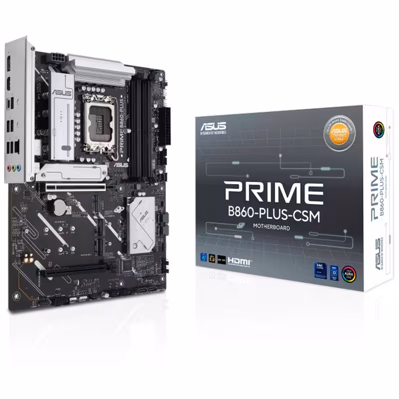 مادربرد ایسوس سری Prime مدل B860-Plus-CSM با سوکت پردازنده LGA1851