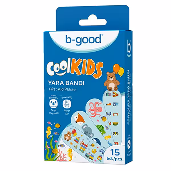 چسب زخم b-good پسر بسته 15 عددی