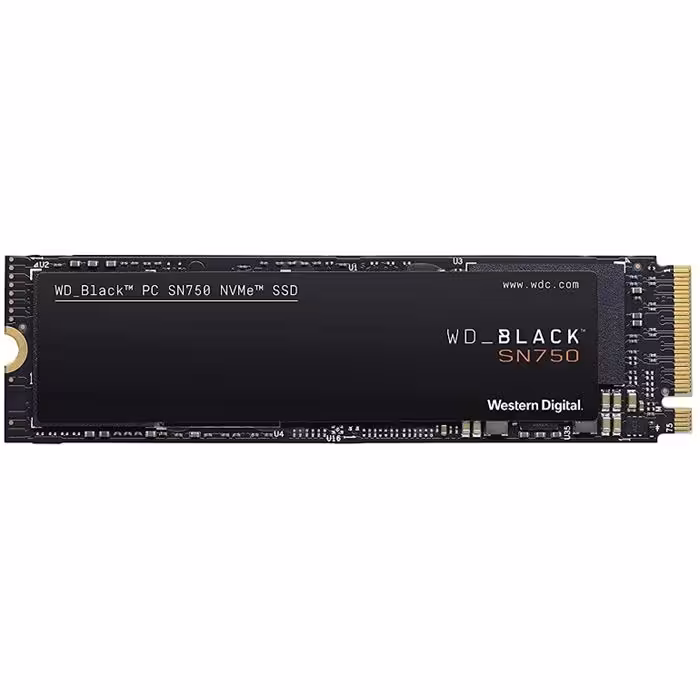 حافظه SSD وسترن دیجیتال مدل WDS100T3X0C Black SN750 ظرفیت 2 ترابایت