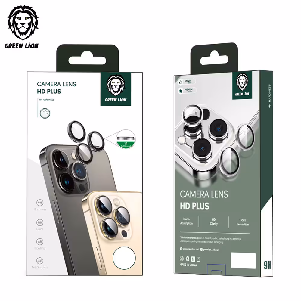 محافظ لنز دوربین گرین لاین HD Plus Camera Lens آیفون iPhone 13 Pro Max/13 Pro