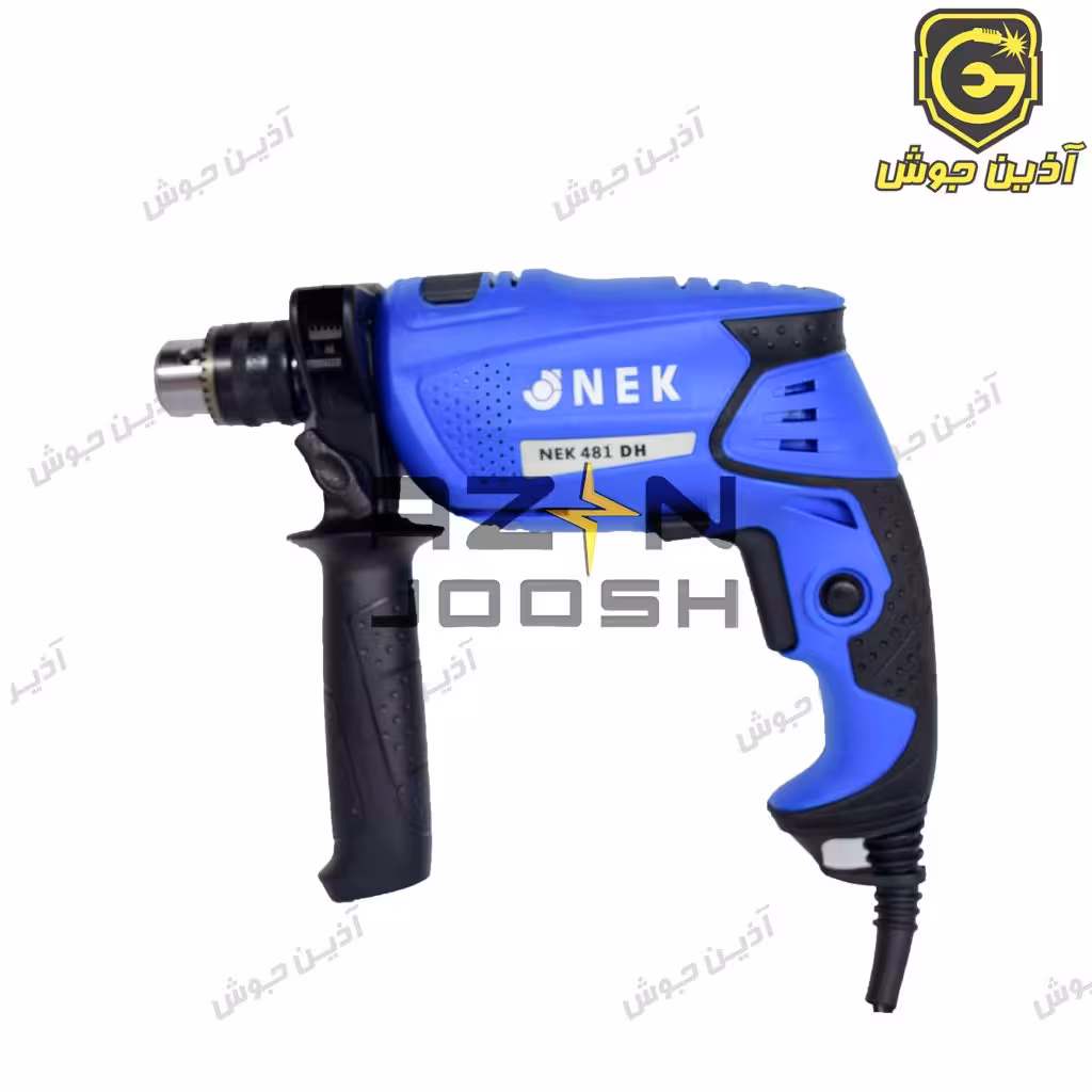 دریل چکشی 530 وات 10 م.م نک Nek مدل 481DH کیف دار