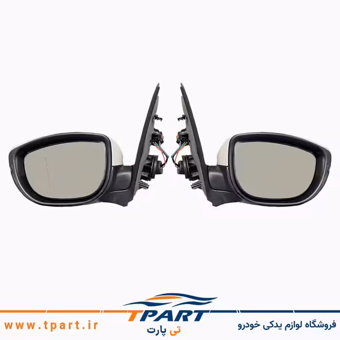 جفت آینه بغل 207 تاشو برقی (فولدینگ، Auto Fold) کروز پلاس