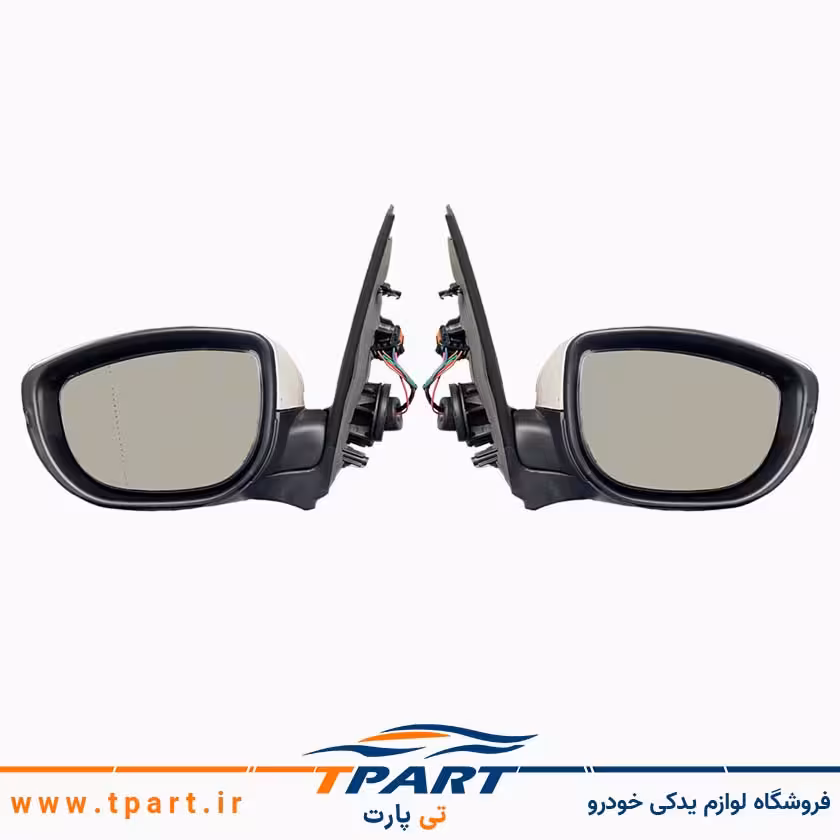 جفت آینه بغل 207 تاشو برقی (فولدینگ، Auto Fold) کروز پلاس