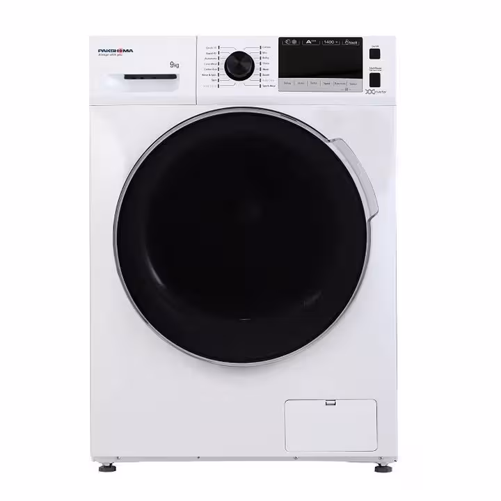 خرید و قیمت ماشین لباسشویی 9 کیلویی پاکشوما مدل TFB-40913