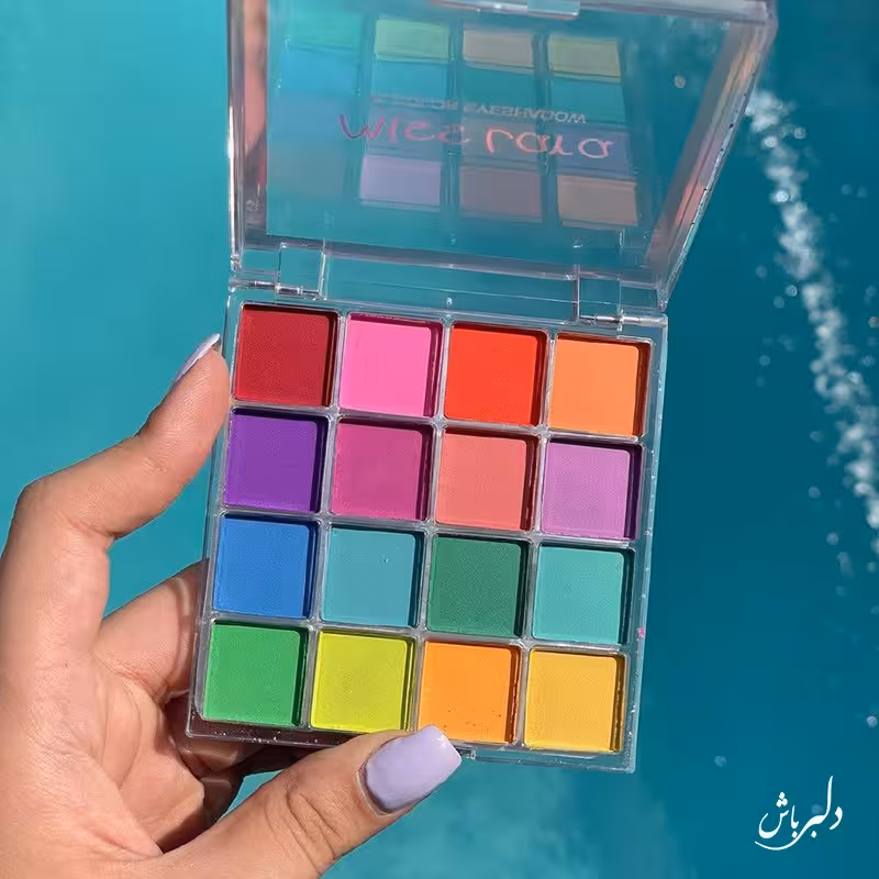 پالت سایه نئونی رنگی و زیبا 