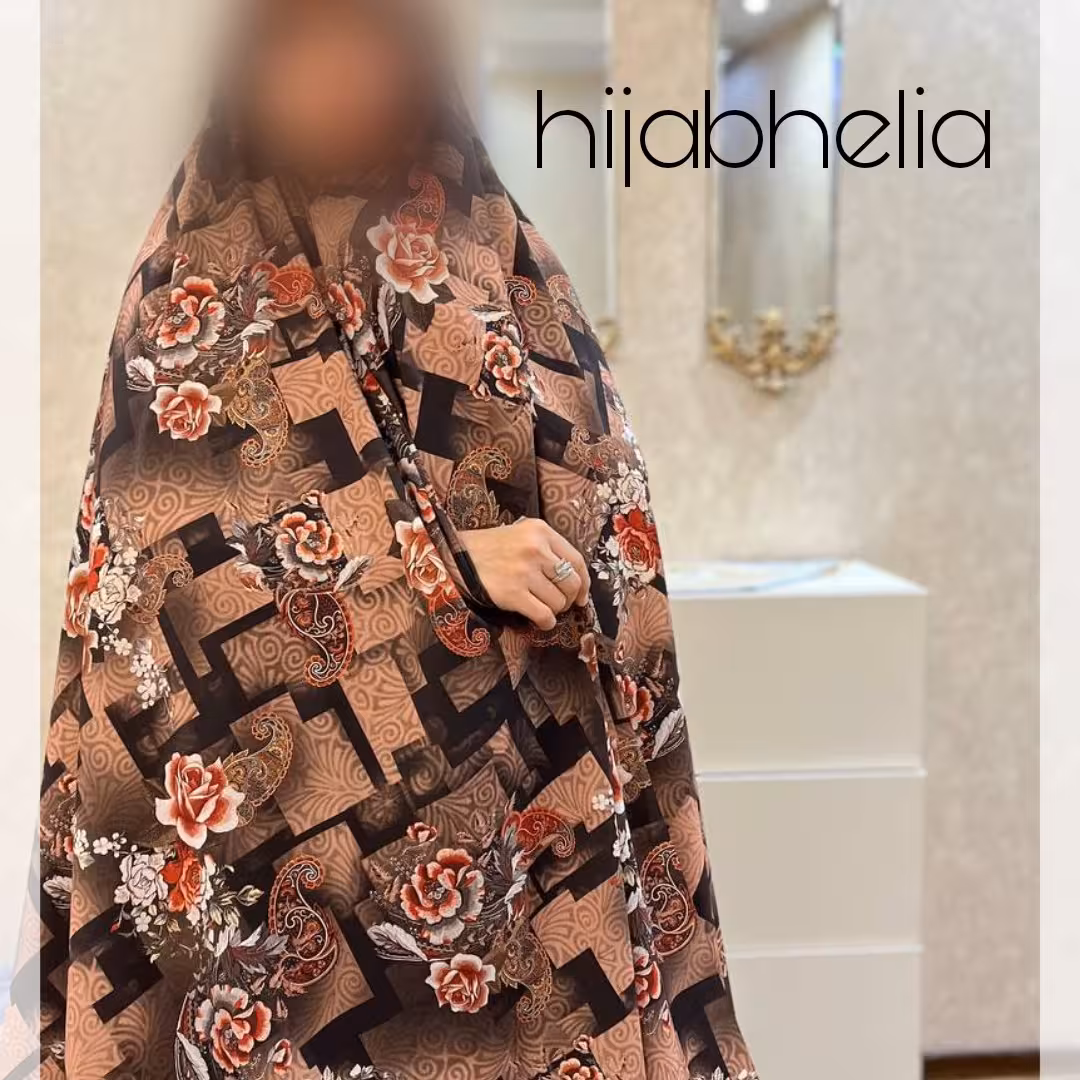 قواره چادر رنگی مجلسی کد 245