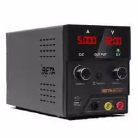 منبع تغذیه 5 آمپر متغیر آزمایشگاهی خطی بتا مدل BPS-L3251