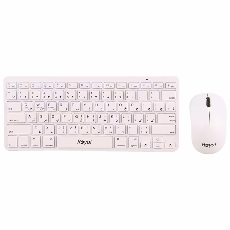 موس و کیبورد بی سیم رویال مدل R-KM915