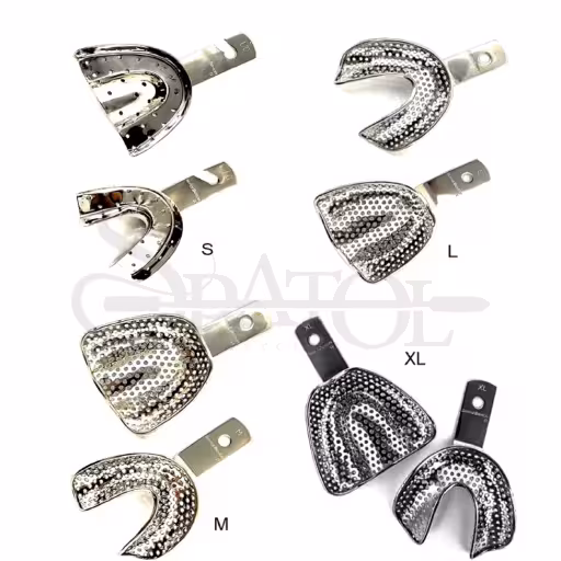 تری بی دندانی بالا و پایین Edentulous Tray دنتال دیوایس Dental Devices