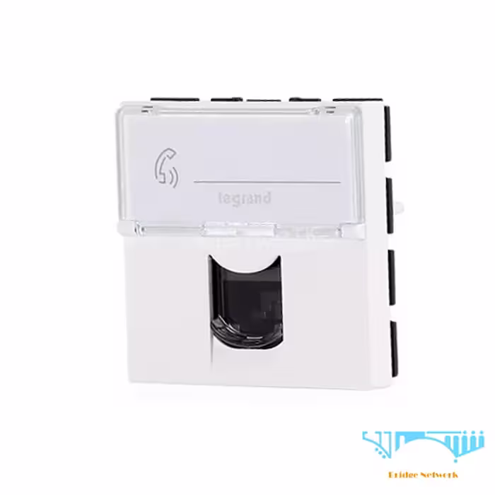 کیستون شبکه لگراند CAT6 SFTP دو ماژول پهن Keystone Legrand CAT6 SFTP Dual Wide Module