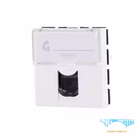 کیستون شبکه لگراند CAT6 SFTP دو ماژول پهن Keystone Legrand CAT6 SFTP Dual Wide Module
