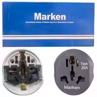 تبدیل 3به2  برق ارت دار Marken Tech 20A  درجه یک
