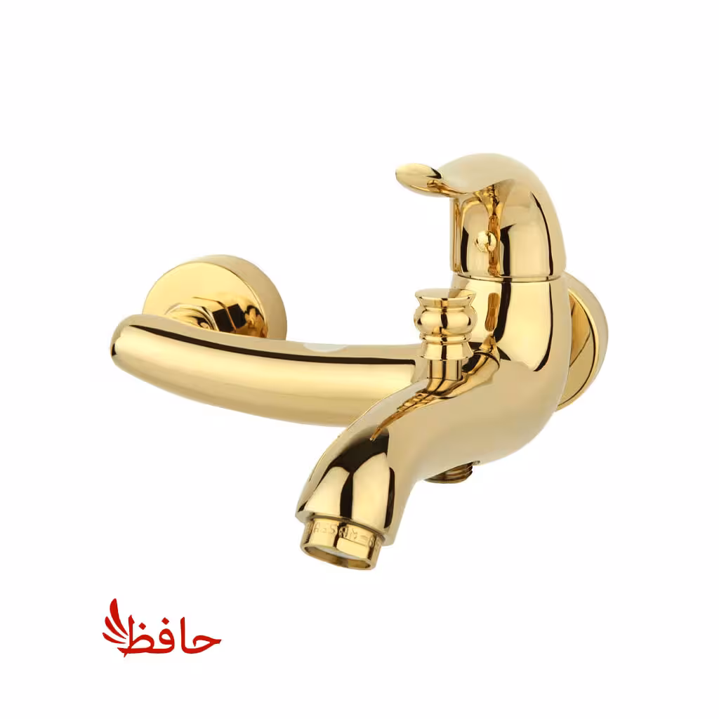 شیر حمام راسان مدل اکتاو طلایی